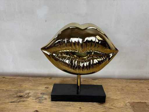 Scultura del Bacio alta 42 cm