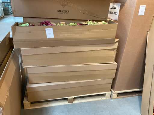 Silka Lot de fleurs artificielles