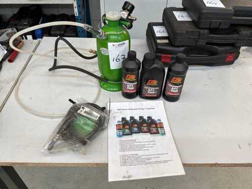 DPF Power Clean con dispositivo più pulitore