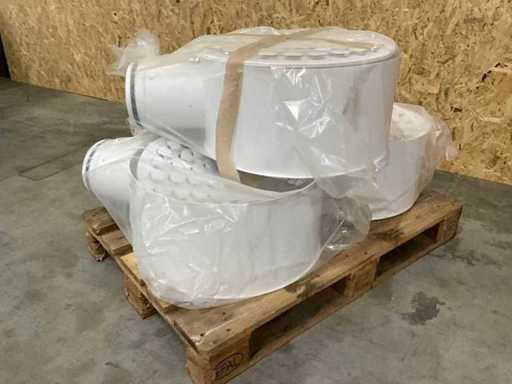 Grilă Systemair Nozzel CAP - C-200-SW (3x)