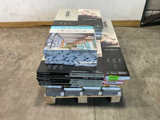 Laminaat – diverse soorten, ca. 75m²