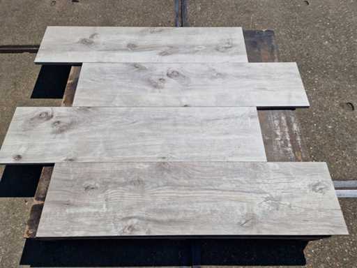 Keramische tegels voor de tuin (ca. 10.8m²)