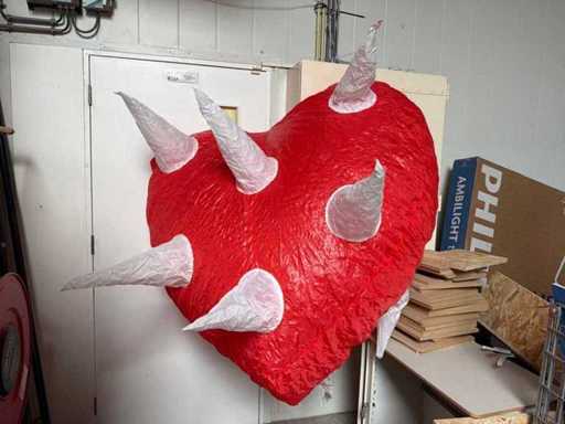 Partij diverse Opblaas figuren