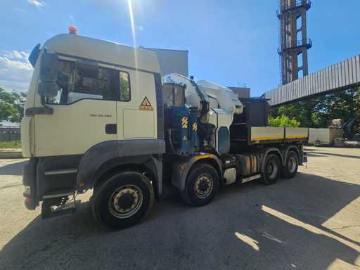 MAN / CORMACH MAN TGA 35.480 Lkw Kran Flachbettwagen