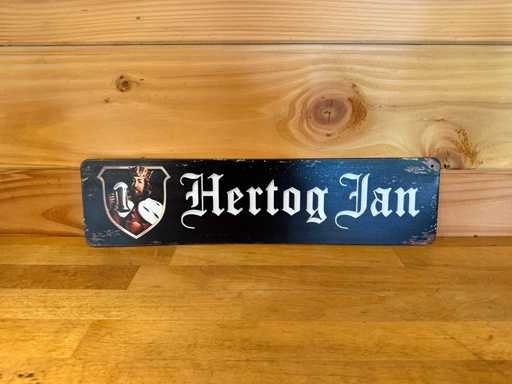 metaal reclame wandbord