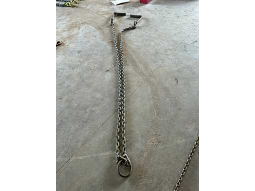 Chaîne de levage 2 sauts avec crochets de tuyau 3m30 Autre matériel d’entrepreneur