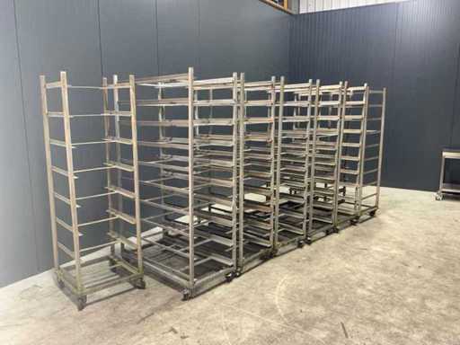 Partij Rvs slagerijkarren