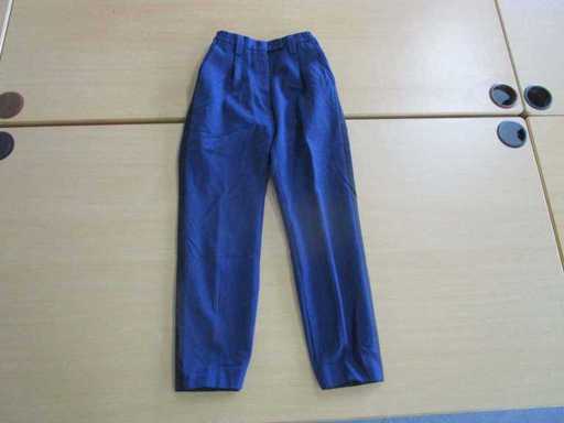 Holl. Pantaloni da parata, blu, usati, taglie piccole (R21) (50x)