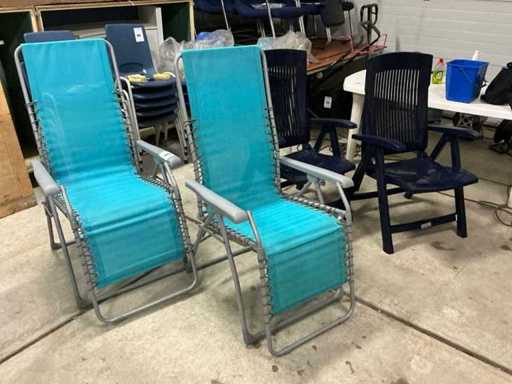 Garden chair (4x)