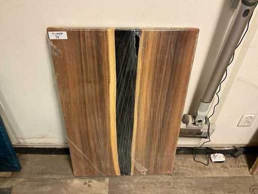 Tronco d'albero da tavolino da caffè Epossidica