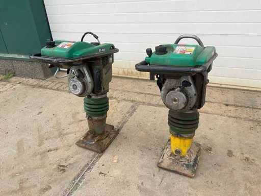 Bourretier vibratoire Wacker BS600 (2x)