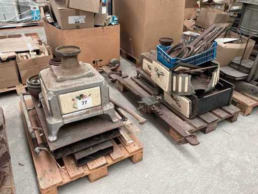 Stufa a legna vintage (2x)