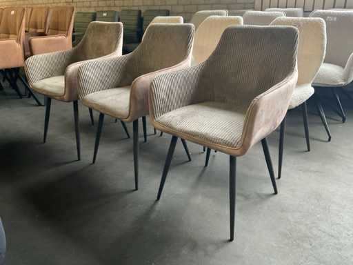 Chaise de salle à manger Holzy (3x)