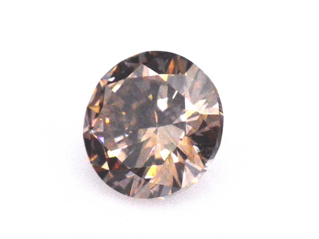 Diamante - 1,00 carati vero diamante colorato fantasia (certificato)