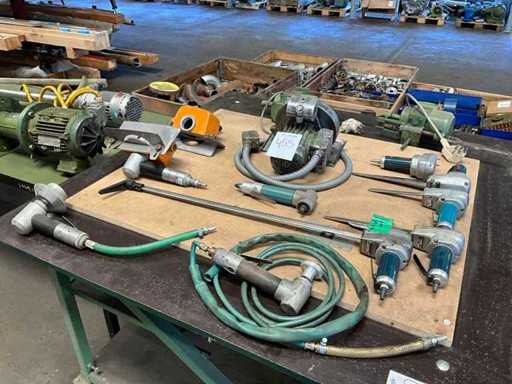 Diverse pneumatische gereedschappen