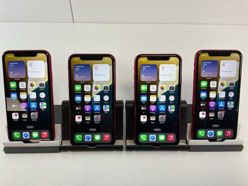 Apple iPhone XR - 64 GB - Red (4x)