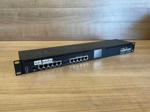 MikroTik RB3011UIAS-RM Router GigE Rack Mountable