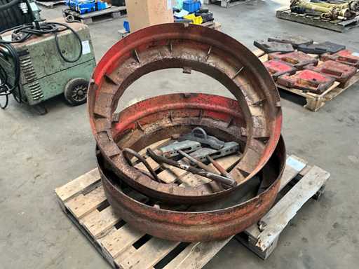 38/32" Double wheel reducer (2x)