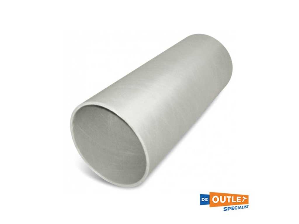 Quick polyester bow thruster tunnel 250 x 1000 mm white