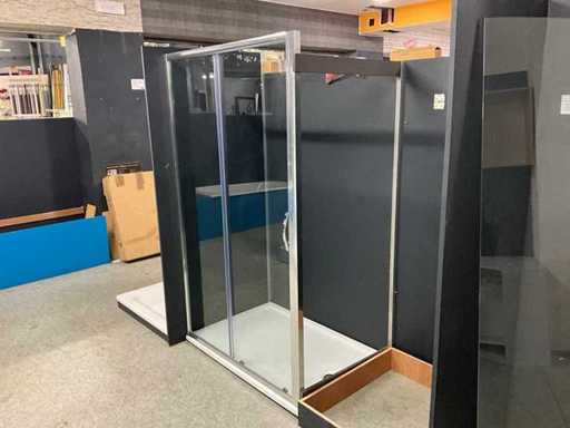 Douchebak + schuifdeur