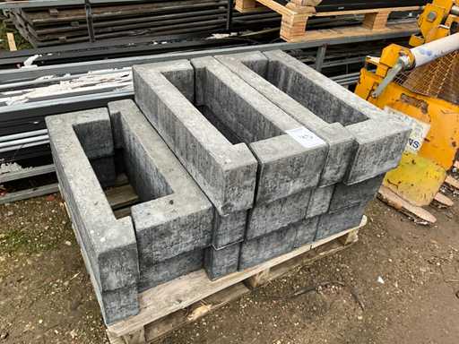 Zonnepaneel steun / houder beton (16x)