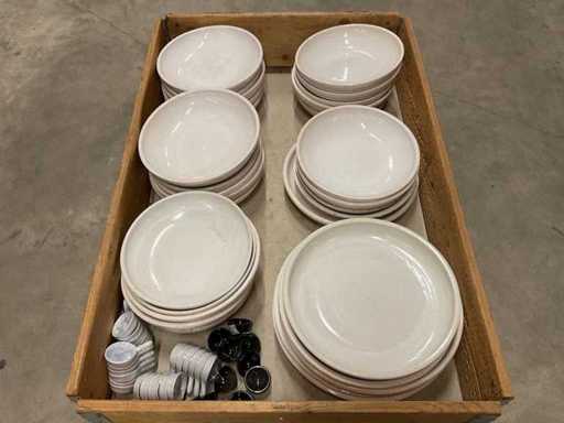 Partij horeca benodigdheden