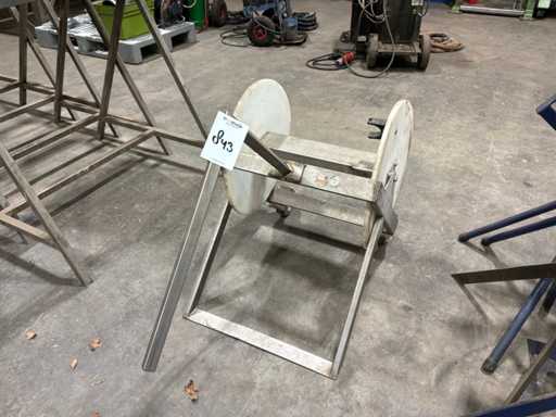 Bęben do węża ze stali nierdzewnej