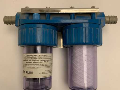 Atlsa Filtri Max 7 BAR Max 45°C - Filtre à charbon de bois - filtre 5 microns