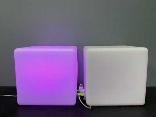 Lumini de petrecere cub (2x)