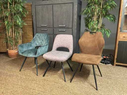 Diverse Eetkamerstoelen (3x)
