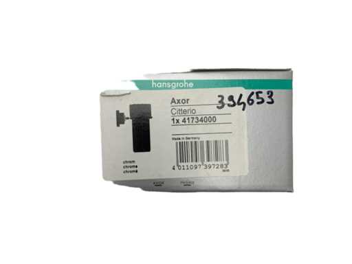 Hansgrohe Axor 417340000 Wall Mount Holder Contemporary Design Chrome