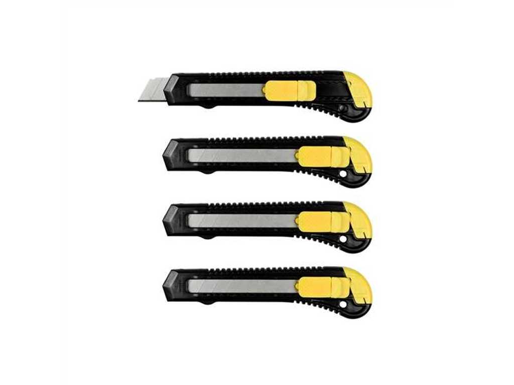 Snap-off knife sets (4 pieces) (48 sets)