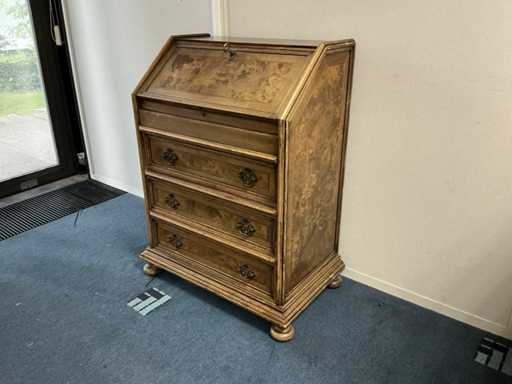 Antieke Kantoor Opbergkast