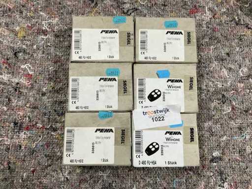 PeHa Wihome 338813 handzenders (6x)