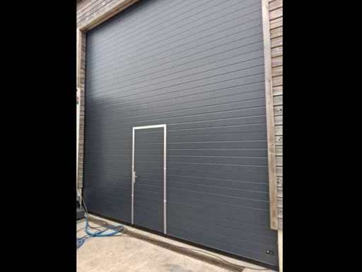 Large sectional door