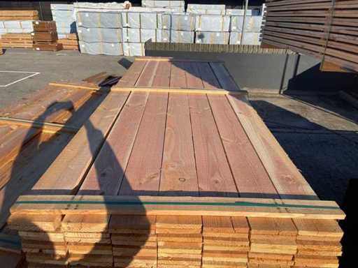 Deski Douglas drobno cięte 3000x150x18mm (154x)