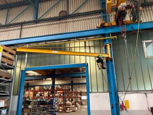 GRU A FIOCCO A PARETE CARL STAHL R12 DEL 1970