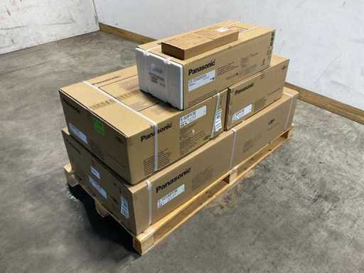 Palet Panasonic mix - unitate interioară și controler