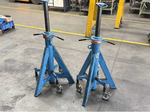 HYWEMA 2 Heavy-duty jacks 15T