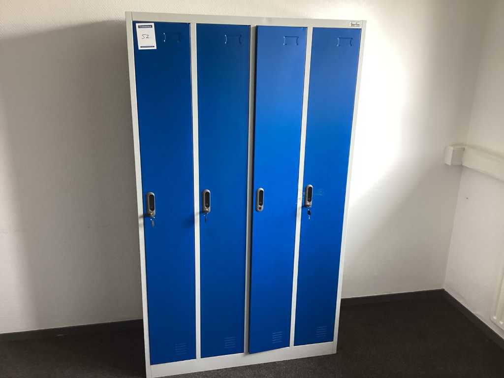 Manutan Locker Cabinet - 4 doors