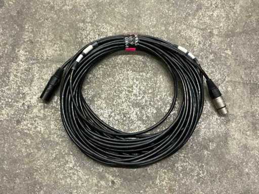 Proplex 3PXLR DMX 15m Cable (15x)