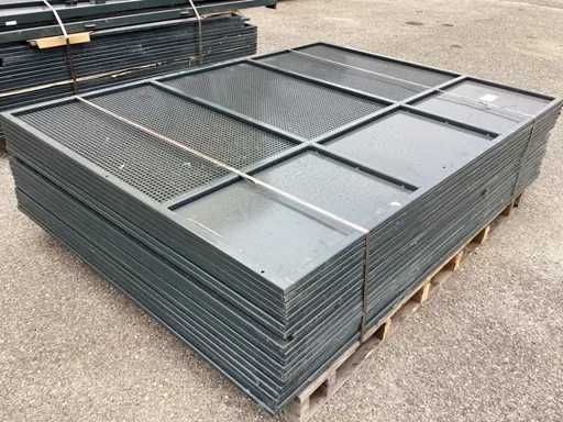 Separatori metallici postazione lavoro