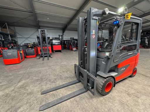 2014 Service+UVV 06/2026 Carretilla elevadora eléctrica Linde E35 3.500kg Triplex 483cm 8.903 horas E30 E40
