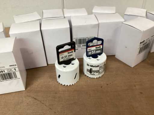 KWB 598051 Hole saw 51 mm (15x)