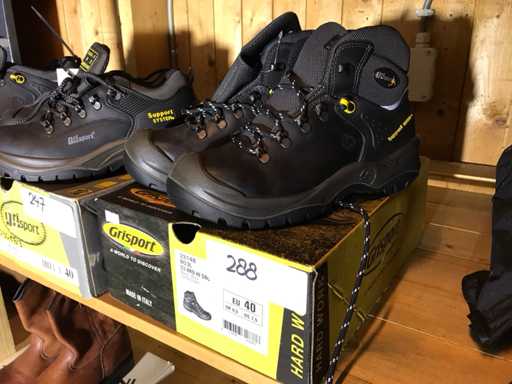 Chaussures de travail Grisport High avec embout en acier