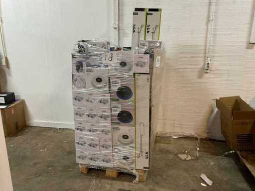 Palette de biens de consommation