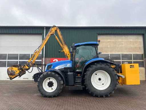New Holland - 2006 - TS125A - Traktor mit Herder KMU180 Mäher