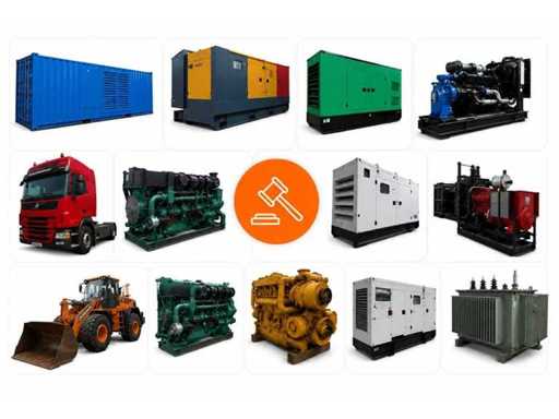 D | Emergency power generators, generators, engines & construction machinery