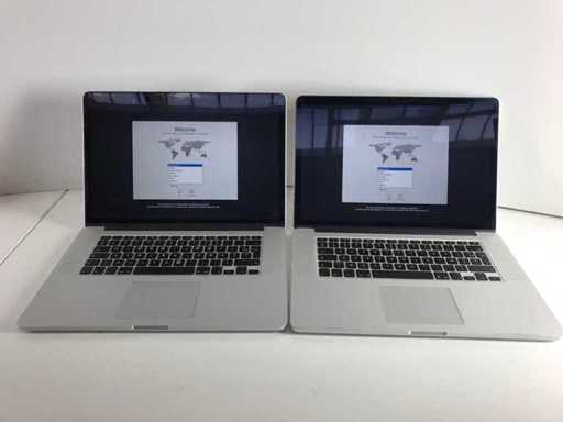 Apple - MacBooks modèle mix - Vérification de la description (2x)