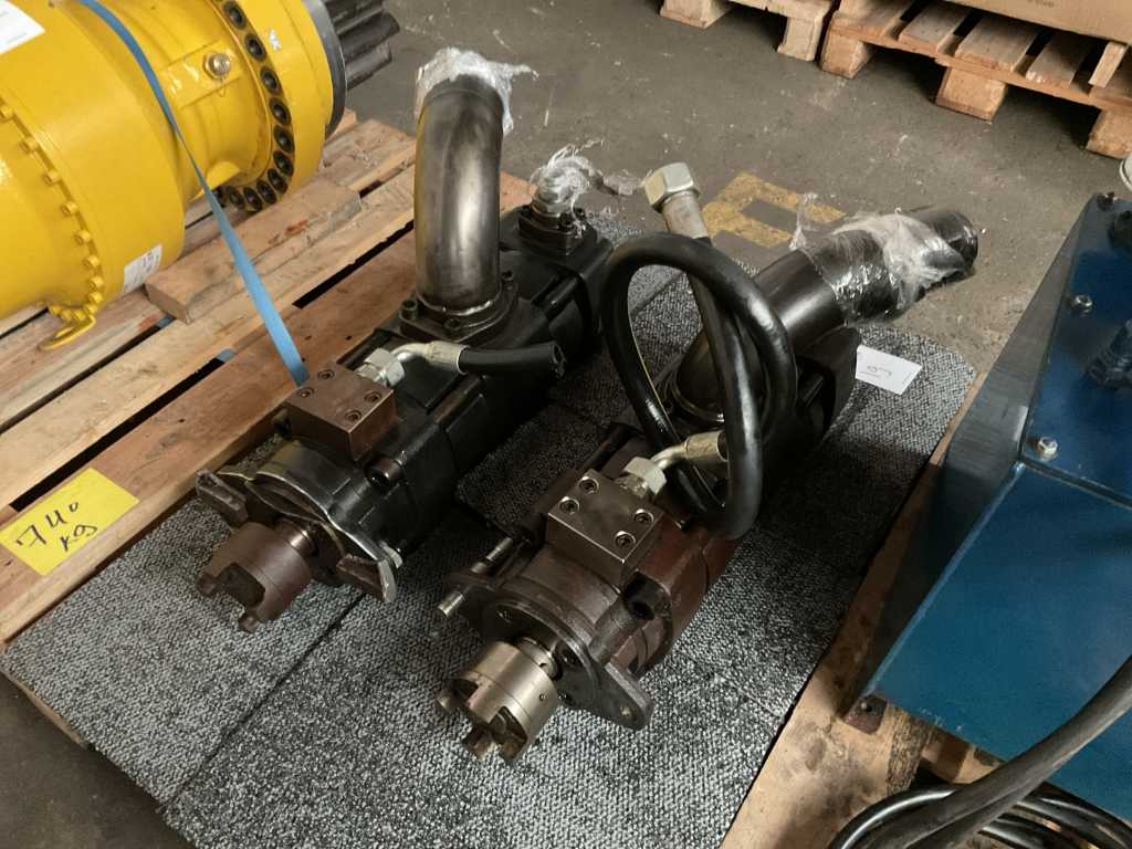 Bucher Qx63-080/63-080r Pompe hydraulique (2x)